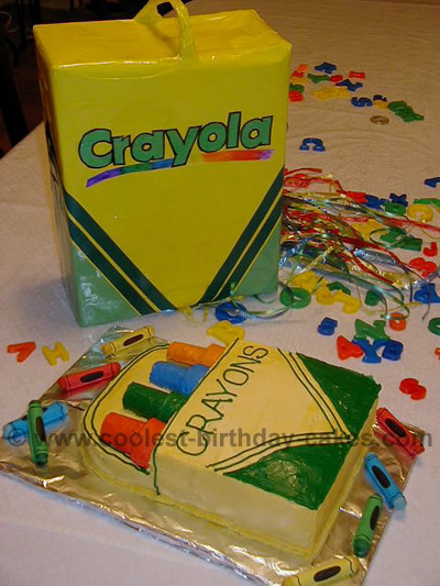 Crayon Kid Cake