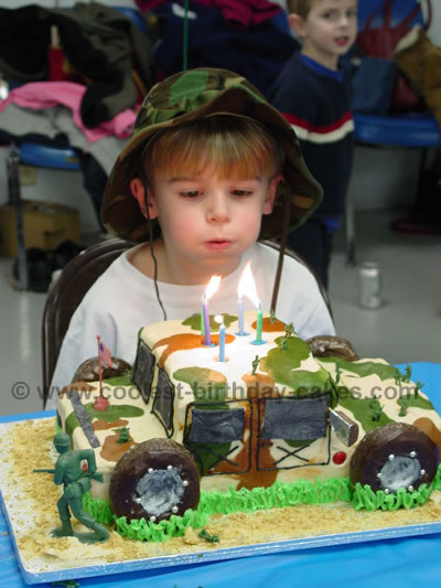 Hummer Kid Birthday Cake Ideas