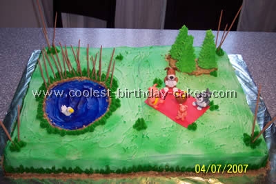 Kipper the Dog Cake Photo