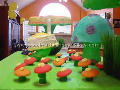 Animated Ladybug Birthday Cake Idea
