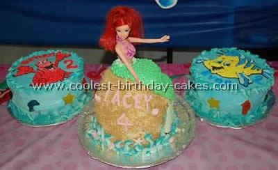 Little Mermaid Birthday Cake Photo