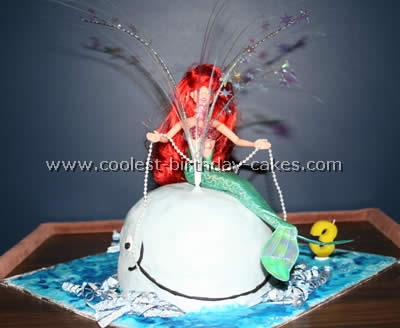 Little Mermaid Birthday Cake Photo