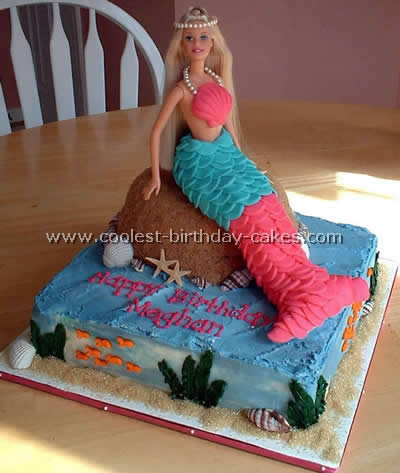 Little Mermaid Birthday Cake Photo