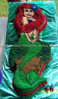 Little Mermaid Birthday Cake Photo