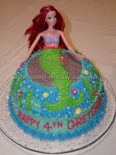 The Little Mermaid Cake Photo