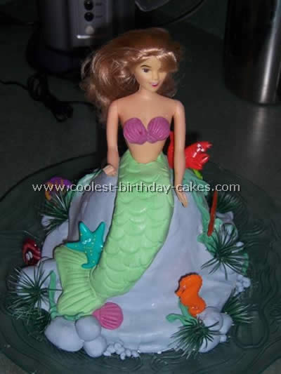 The Little Mermaid Cake Photo