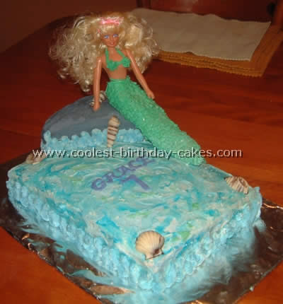 The Little Mermaid Cake Photo