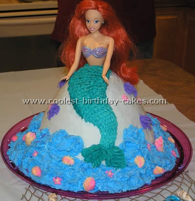 The Little Mermaid Cake Photo