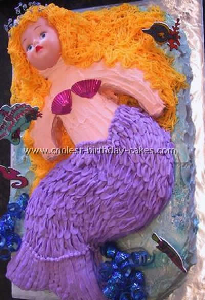 The Little Mermaid Cake Photo