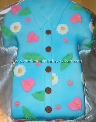 Luau Party Cake
