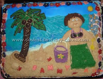 Coolest Cakes for Luau Parties