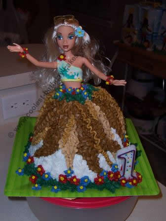 Hula Girl Cake