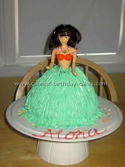 Hula Girl Cake