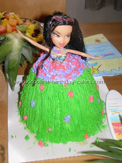 Hula Girl Cake