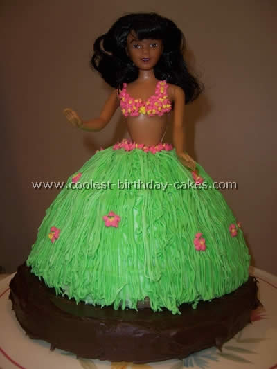 Hula Girl Cake