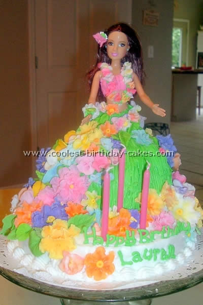 Hula Girl Cake