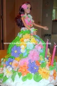 Hula Girl Cake