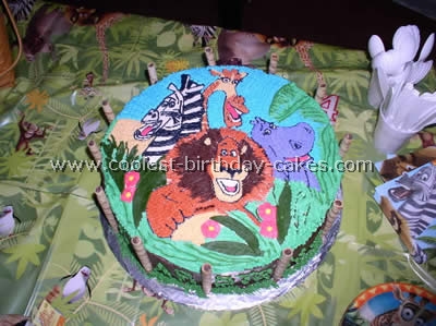 Madagascar Cake Photo