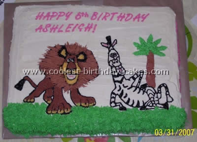 Coolest Madagascar Birthday Cake Photos and How-To Tips