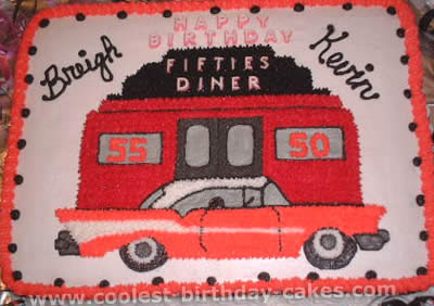 1950's Theme Cake