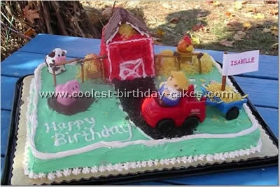 Farming Scene Cake