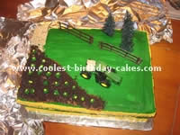 Farming Scene Cake