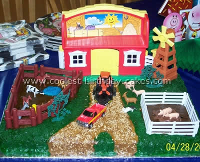 Farming Scene Cake