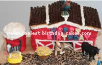 Farming Scene Cake