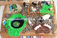 Farming Scene Cake