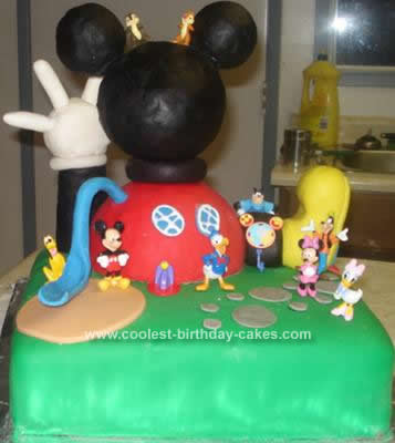 Coolest Mickey Mouse Clubhouse Birthday Cake 