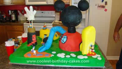 Coolest Mickey Mouse Clubhouse Birthday Cake