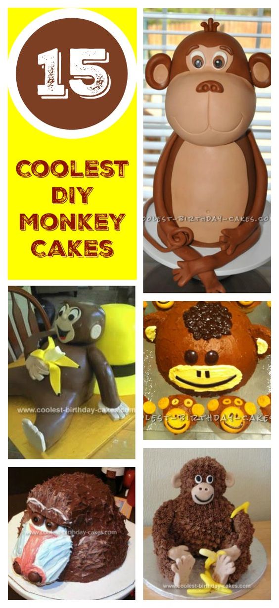 Coolest Monkey Cake Ideas