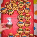 Coolest Monkey Cupcakes - Web's Largest Homemade Birthday Cake Photo Gallery