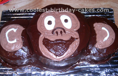 Monkey Face Cake