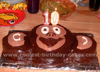 Monkey Face Cake