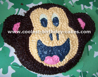 Monkey Face Cake