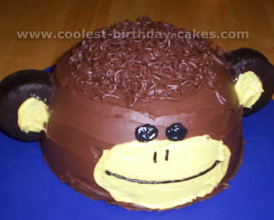Monkey Face Cake