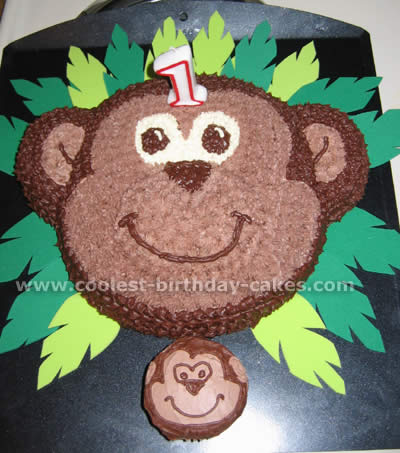 Monkey Face Cake