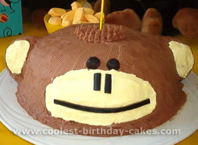 Monkey Face Cake