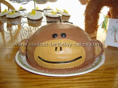 Monkey Face Cake