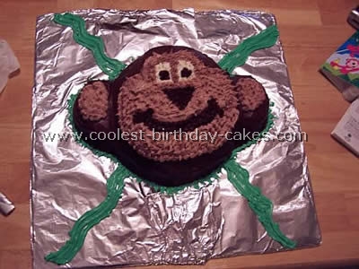 Monkey Face Cake