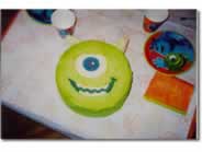 Monster Inc. Cake Photo