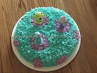 Monster Inc. Cake Photo