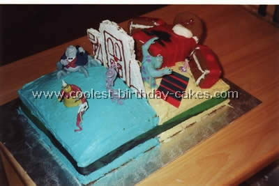 Coolest Monster Inc Cakes on the Web's Largest Homemade Birthday Cake Gallery