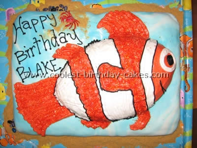 Finding Nemo Cake