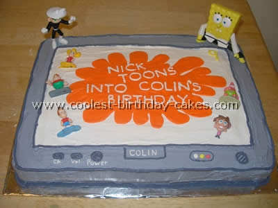 Coolest Nickelodeon Cake Ideas and Photos