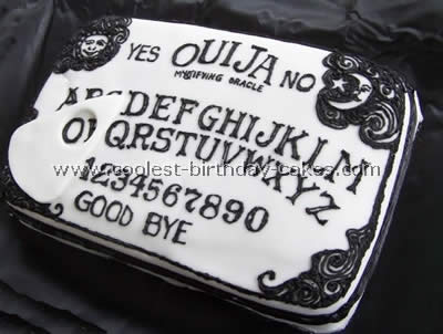 Coolest Ouija Board Cake Ideas
