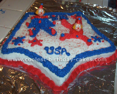 Stars and Stripes Patriotic Cakes