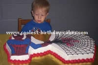 Pictures of a Spiderman Cake