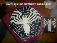 Pictures of a Spiderman Cake